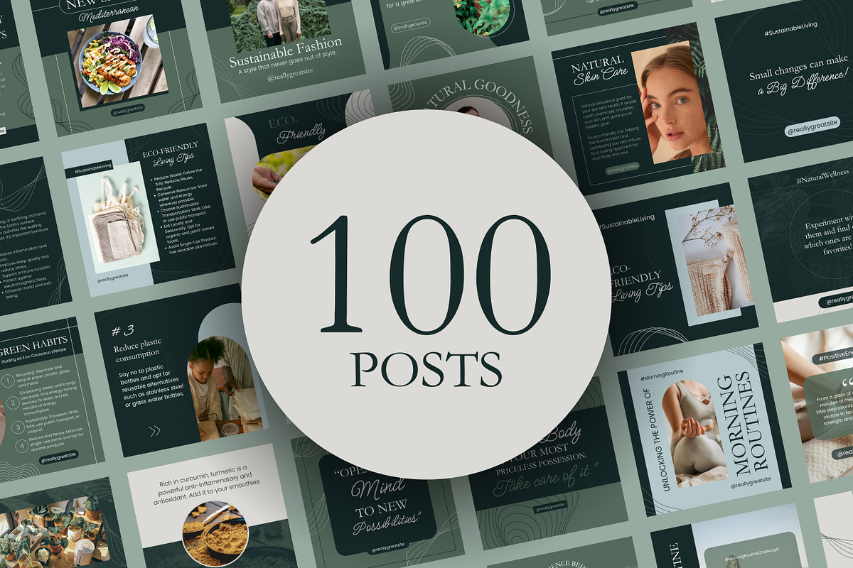 200 Social Media Canva Templates, a Templates & Theme by TemplateCastleStore (Photo 4 of 10)