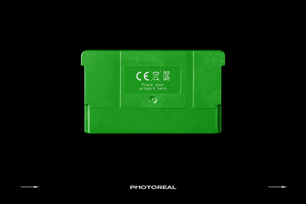 Game Cartridge Mockup Bundle Retro, a Product Mockup by PrintPixel (Photo 18 of 27)