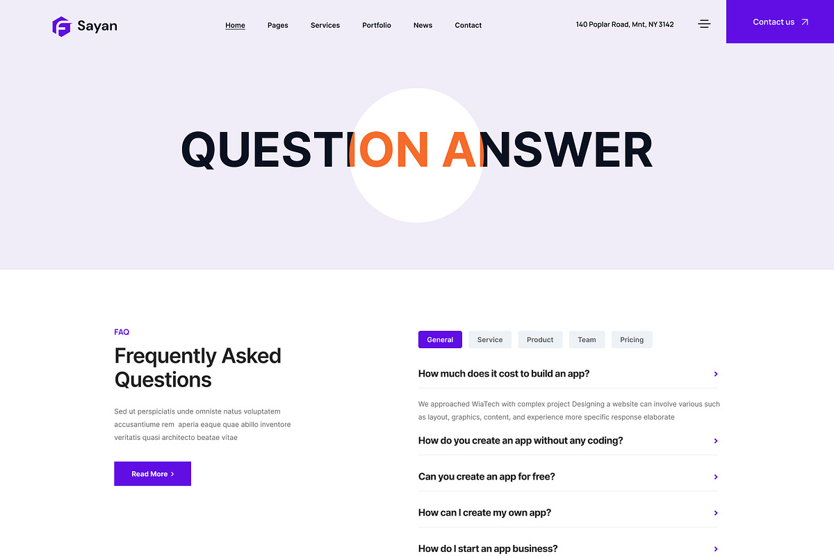 Sayan - Multipurpose Figma Template, an UI Kit Template by ReformedTech (Photo 8 of 14)