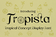 Tropista Tropical Concept, a Font by AuthenType (Thumbnail 1 of 8)
