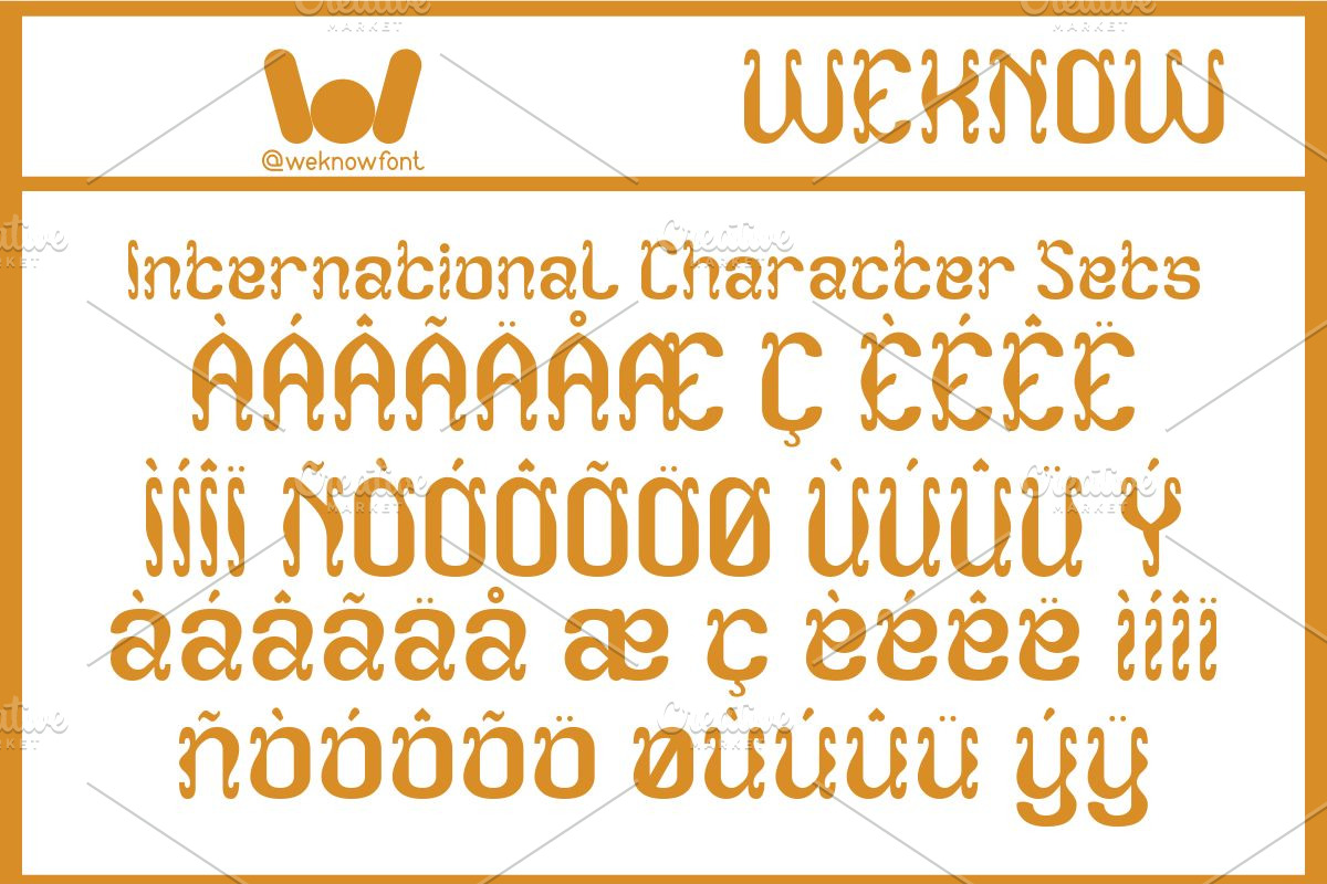 Naturally Changes font, a Font by weknow (Photo 8 of 8)