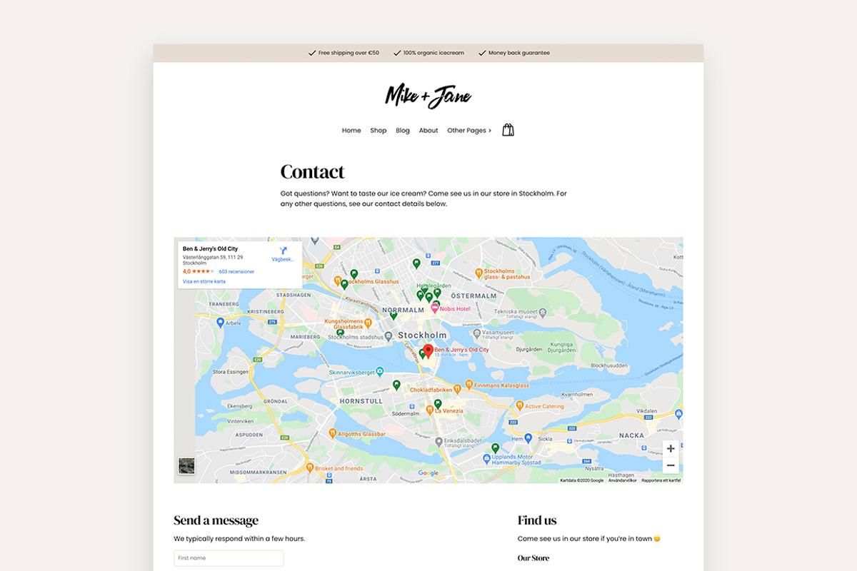 Mike + Jane - Minimal Shop Theme, a WordPress Template by Hello Detail (Photo 3 of 4)