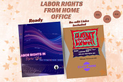 Labor Rights Awareness Flyer, a Presentation Template by Aban's World (Thumbnail 1 of 3)