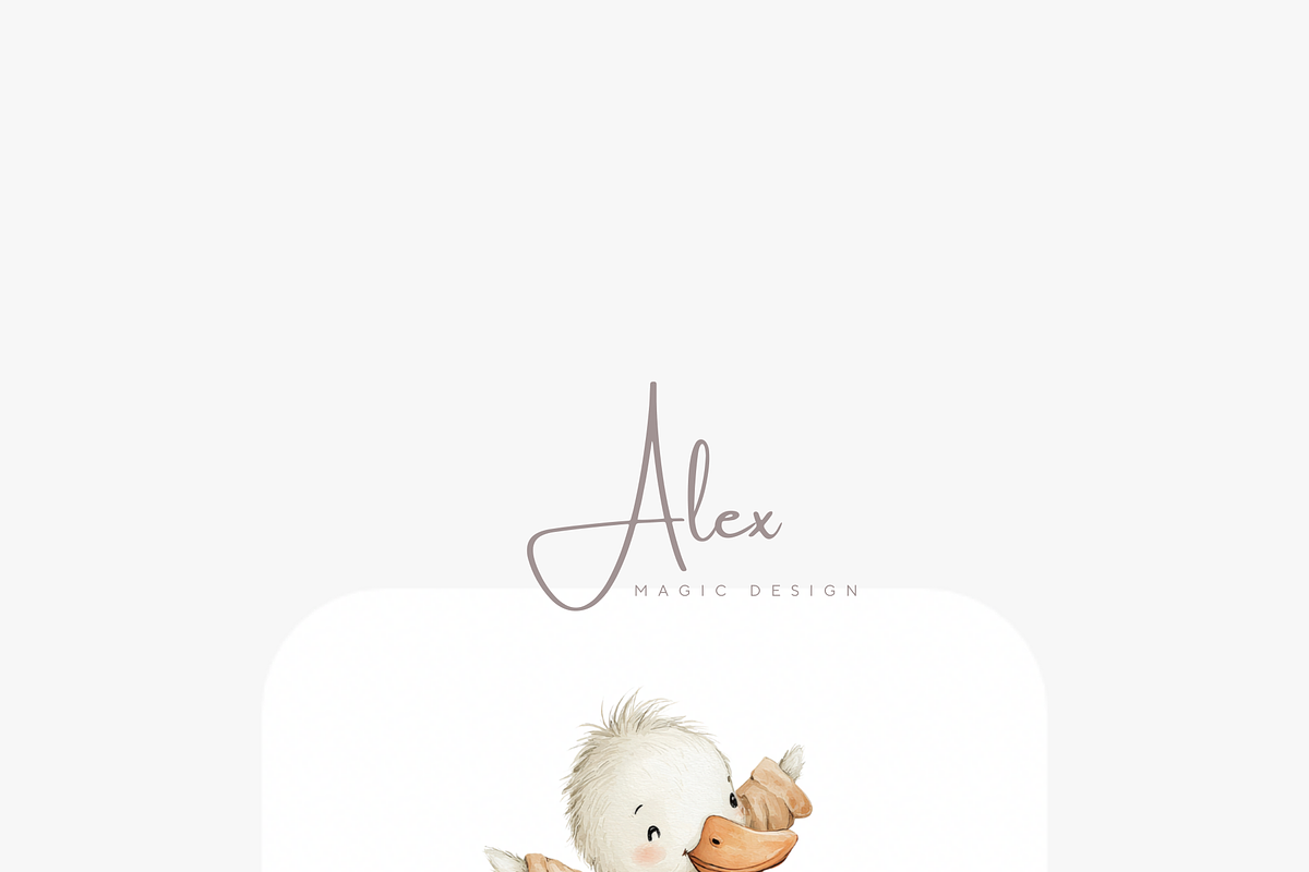 55 Silly Goose Clipart PNGs, an Animal Illustration by Pati Charm Studio (Photo 7 of 9)