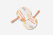 Hand Fan Mockup, a Product Mockup by MrLetters (Thumbnail 2 of 5)