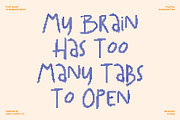 CS Barbara Disco, a Handwritten Font by Craft Supply Co. (Thumbnail 5 of 8)