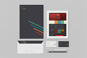 Branding Identity Mock Up, a Product Mockup by Nikolozgraphic (Thumbnail 5 of 15)