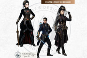 Brass Requiem Steampunk Characters, a Person Illustration by ThatsDesignArt (Thumbnail 11 of 12)