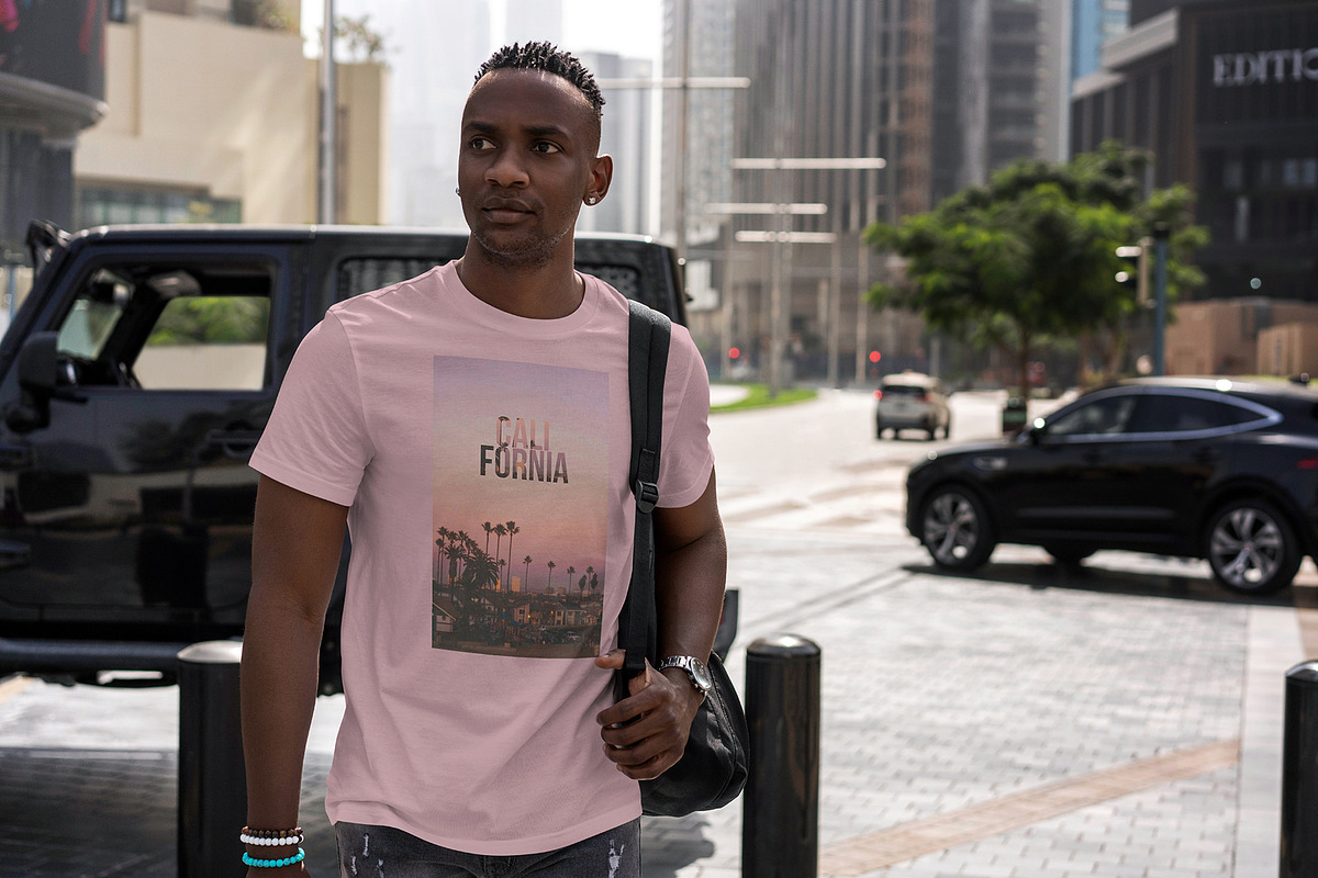 T-Shirt MockUp African Men, a Shirt Mockup by Dikarte.Store (Photo 9 of 14)