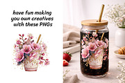 Sakura Blossom Clipart Set, a Decorative Illustration by InkyQueenArt (Thumbnail 3 of 7)