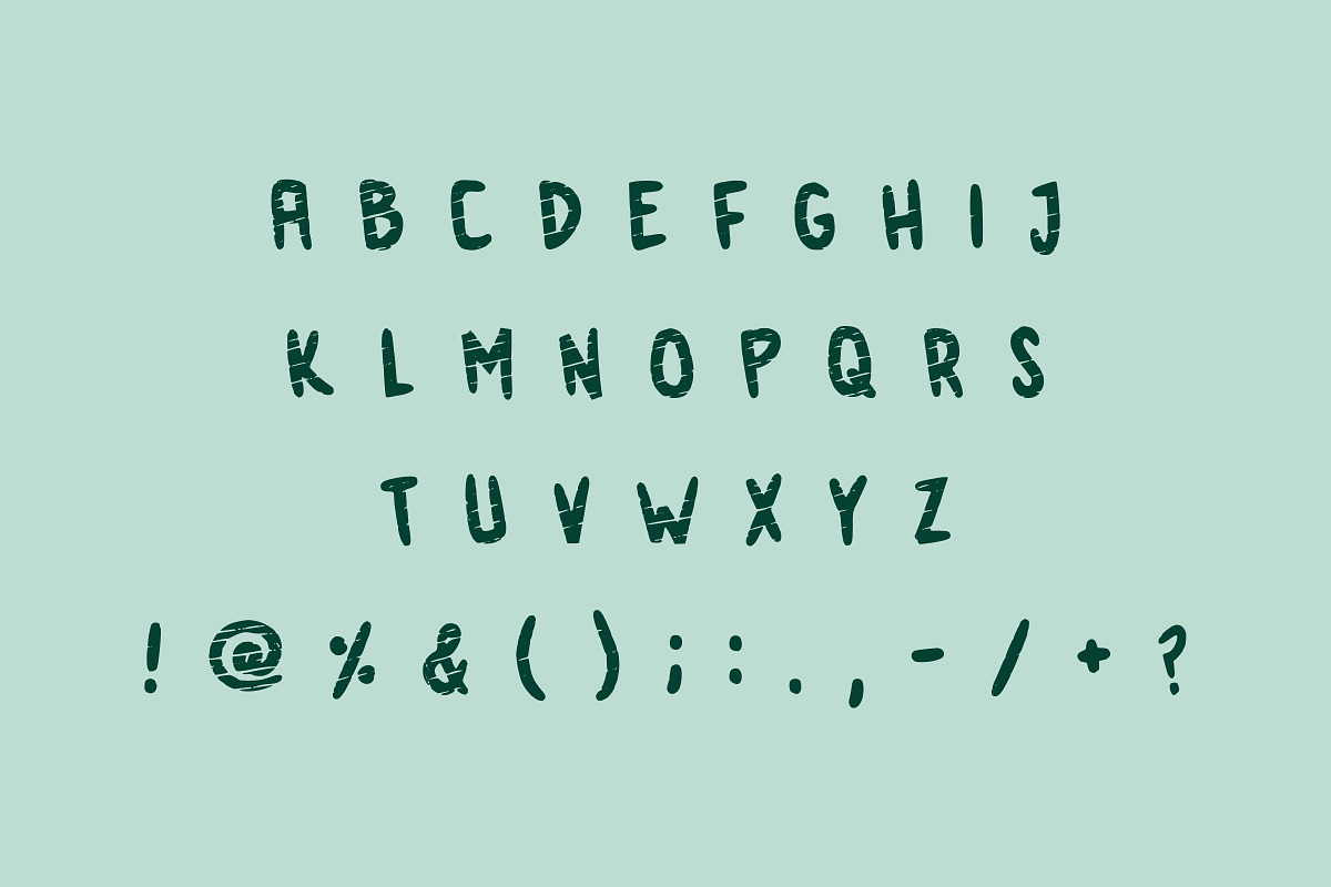 Vintage Grinch, a Font by Limited.studio (Photo 5 of 6)