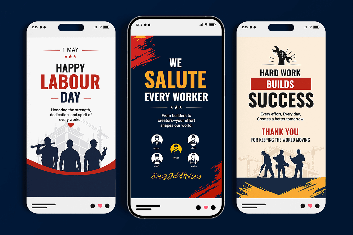 International Workers Day Story, a Social Media Template by MightyDesign (Photo 1 of 8)