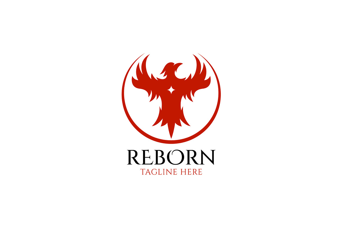 Rising Rebirth Reborn Phoenix Bird, a Branding & Logo Template by Signatoro (Photo 1 of 3)