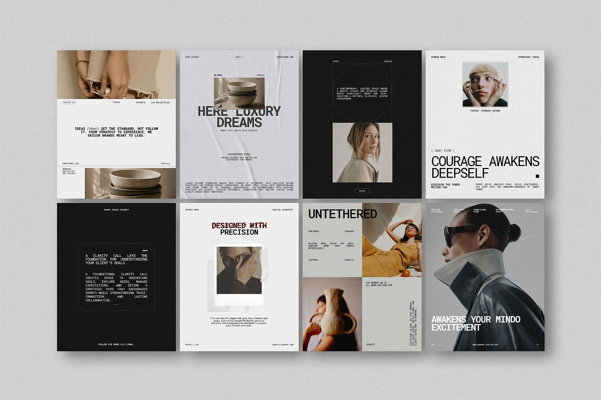 ZENO | Social Media Kit Bundle, a Social Media Template by The Aesthetic Studio (Photo 3 of 10)