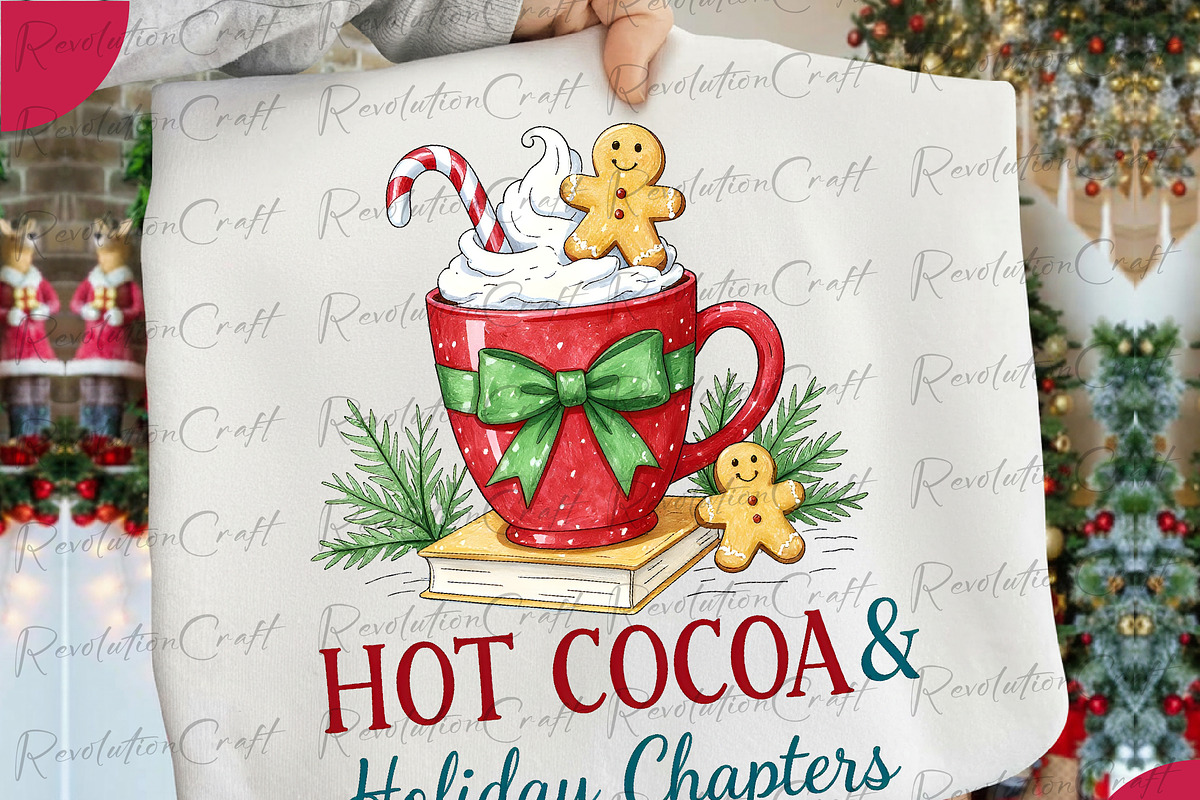 Hot Cocoa PNG, Christmas Cocoa Png, an Illustration by OK Design (Photo 1 of 4)