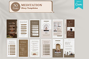 Meditation Canva Templates, a Social Media Template by Viral Content Design (Thumbnail 8 of 15)