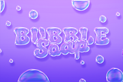 Vibrant Bubble Glass Text Effect, a Layer Style Add-On by Svaha Graphic Studio (Thumbnail 2 of 4)