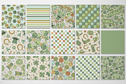 Groovy Patrick Day pattern set, a Pattern Graphic by @olga.angelloz (Thumbnail 2 of 2)
