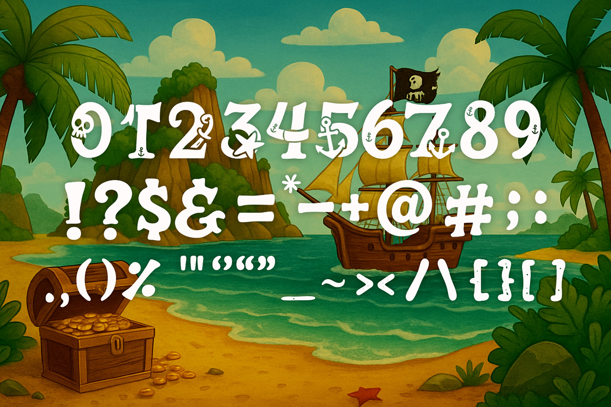Pirate Kid Font, a Handwritten Font by Art StoreID (Photo 3 of 10)