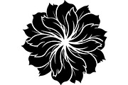 Bold Lotus Flower Silhouette, an Object Graphic by Creativeshirt (Thumbnail 10 of 15)