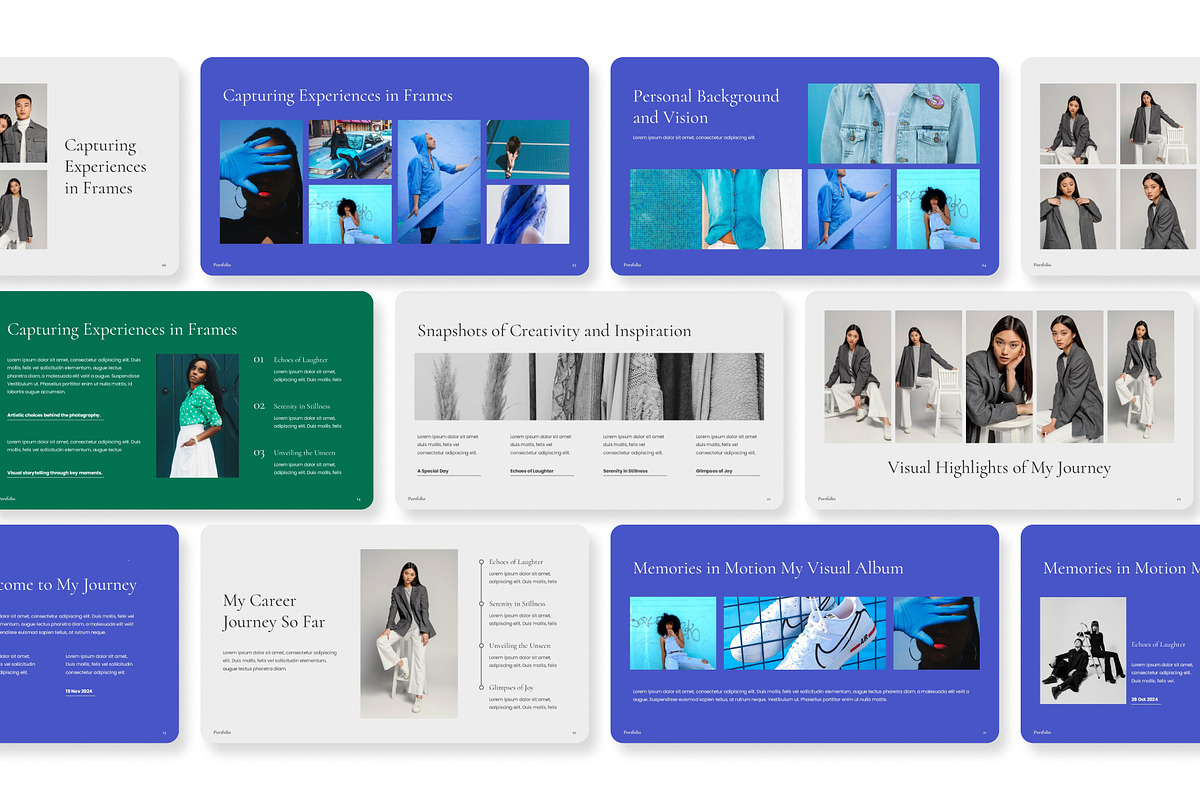 Portfolio PowerPoint Presentation, a Presentation Template by Premast (Photo 4 of 4)