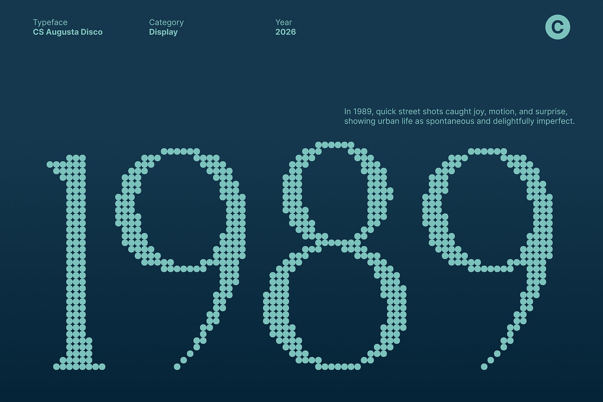CS Augusta Disco, a Serif Font by Craft Supply Co. (Photo 5 of 8)