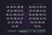 Rose Torture Typeface, a Serif Font by alit design (Thumbnail 8 of 20)
