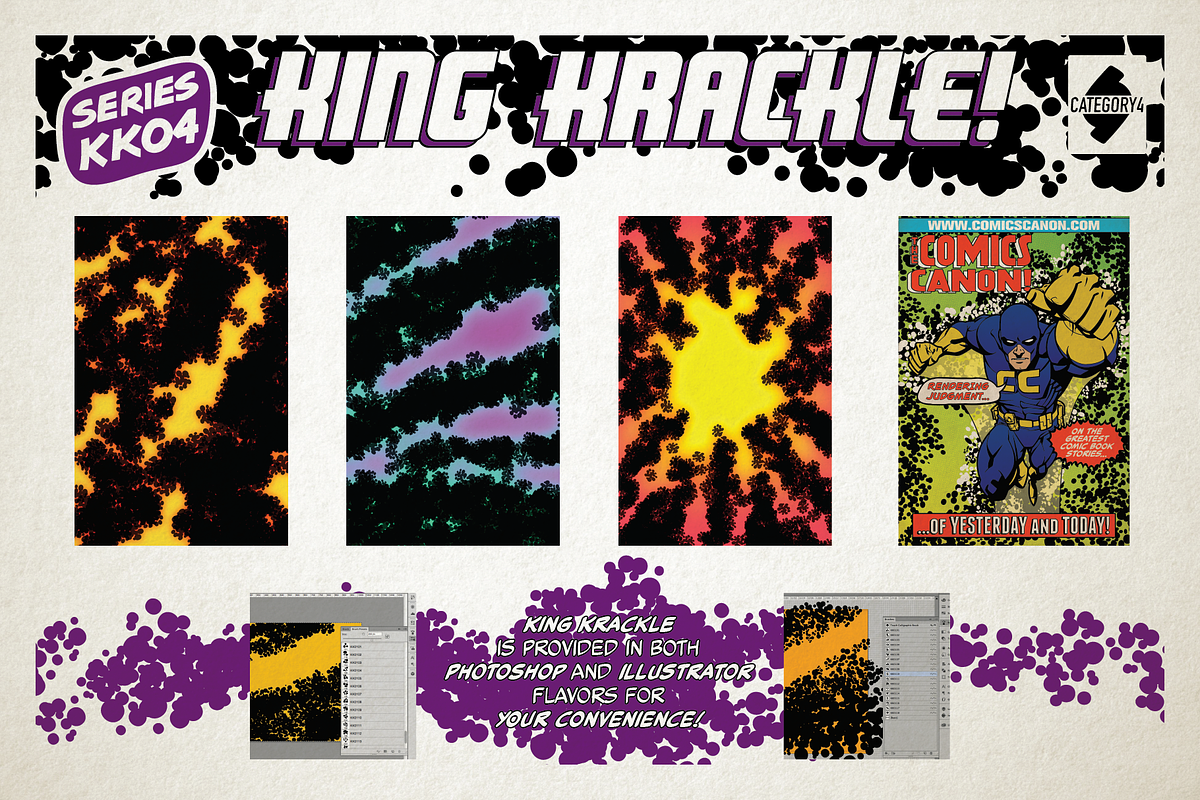 The Curse of King Krackle! [KK04], a Brush Add-On by category4 (Photo 4 of 5)