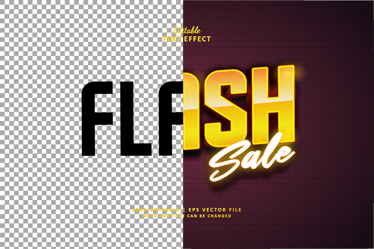 Text Effect Flash Sale, a Brushes & More by Navy Graphic (Photo 2 of 2)