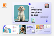 Purple Modern Pet Care Presentation, a Presentation Template by Eklip Studio (Thumbnail 1 of 6)