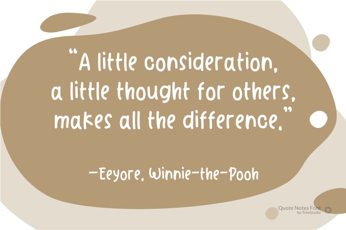 Quote Notes Quirky Handwritten, a Sans Serif Font by TrimStudio (Photo 6 of 8)