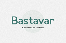 Bastavar - Modern Advertisement Font