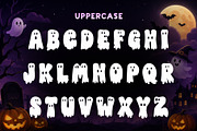 Meltie Ghost-Halloween Display Font, a Symbol Font by AnningArts (Thumbnail 6 of 8)