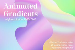 Animated Abstract Gradients Textures