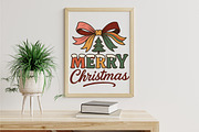 Merry Christmas Bow PNG, Christmas, an Illustration by Libby Wishes (Thumbnail 6 of 6)