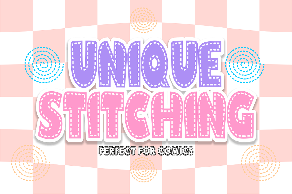 Blobber - Playful Bubble Font, a Sans Serif Font by KiddoGlyphs Studio (Photo 4 of 5)