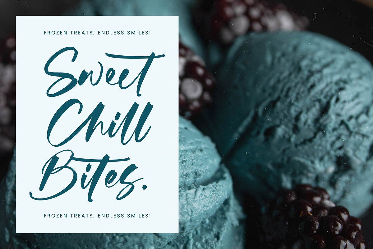 Whitela Akuatic - Bold Brush Font, a Script Font by stylishtype.co (Photo 4 of 20)