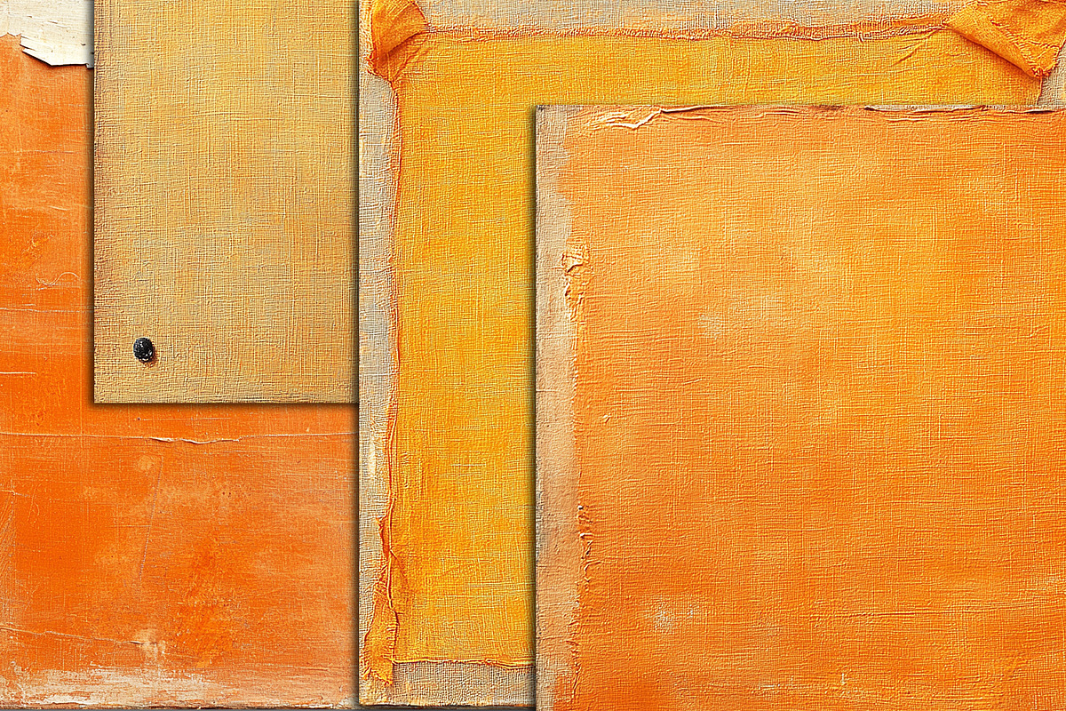 Orange Linen Canvas Digital Textures, a Texture Graphic by Area (Photo 15 of 18)