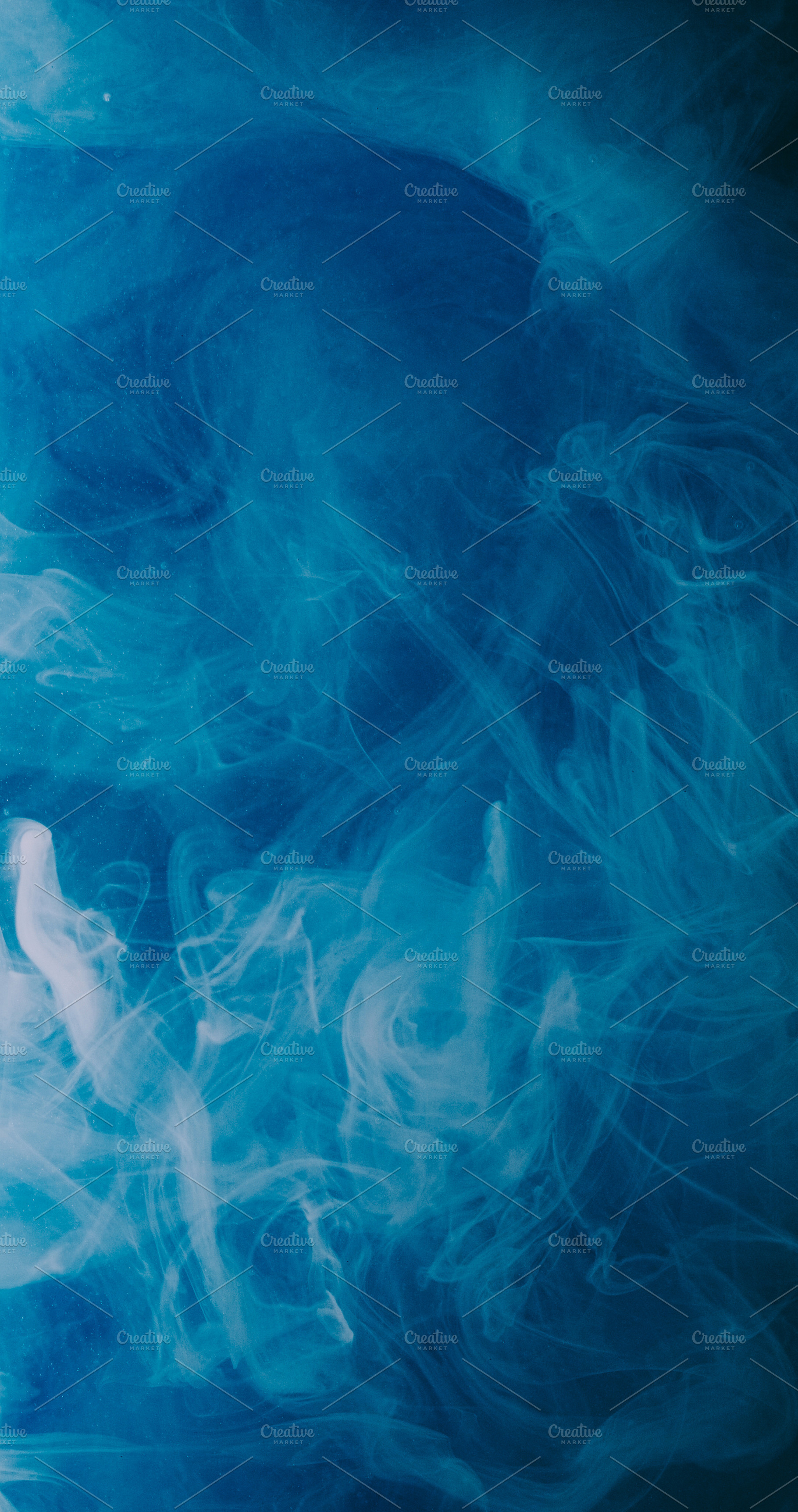 Paint vapor blue dye mist fume splash smoke water, a Background Photo by Photo Drive Studio