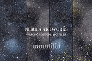 20% OFF! Watercolor Galaxies & Moons, an Object Graphic by Chus Moreno Studio (Thumbnail 9 of 9)