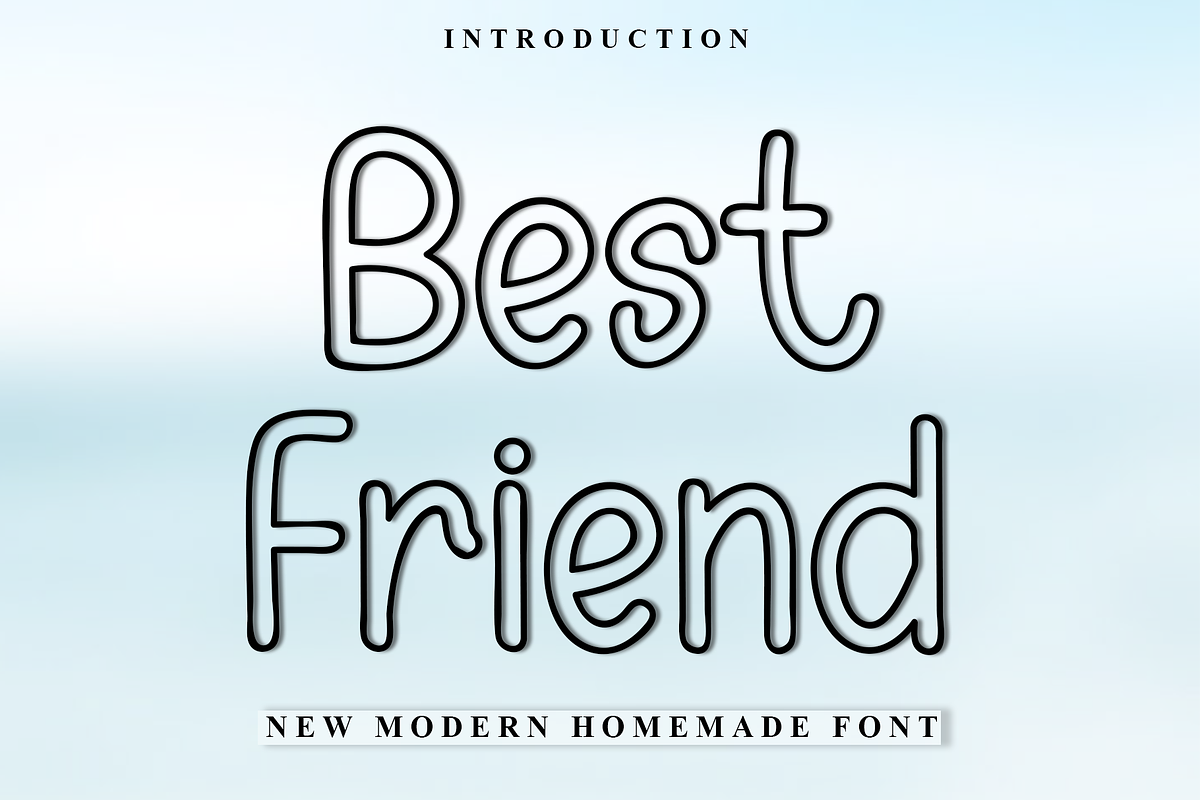 Best Friend, a Script Font by InermediaSTUDIO (Photo 1 of 8)
