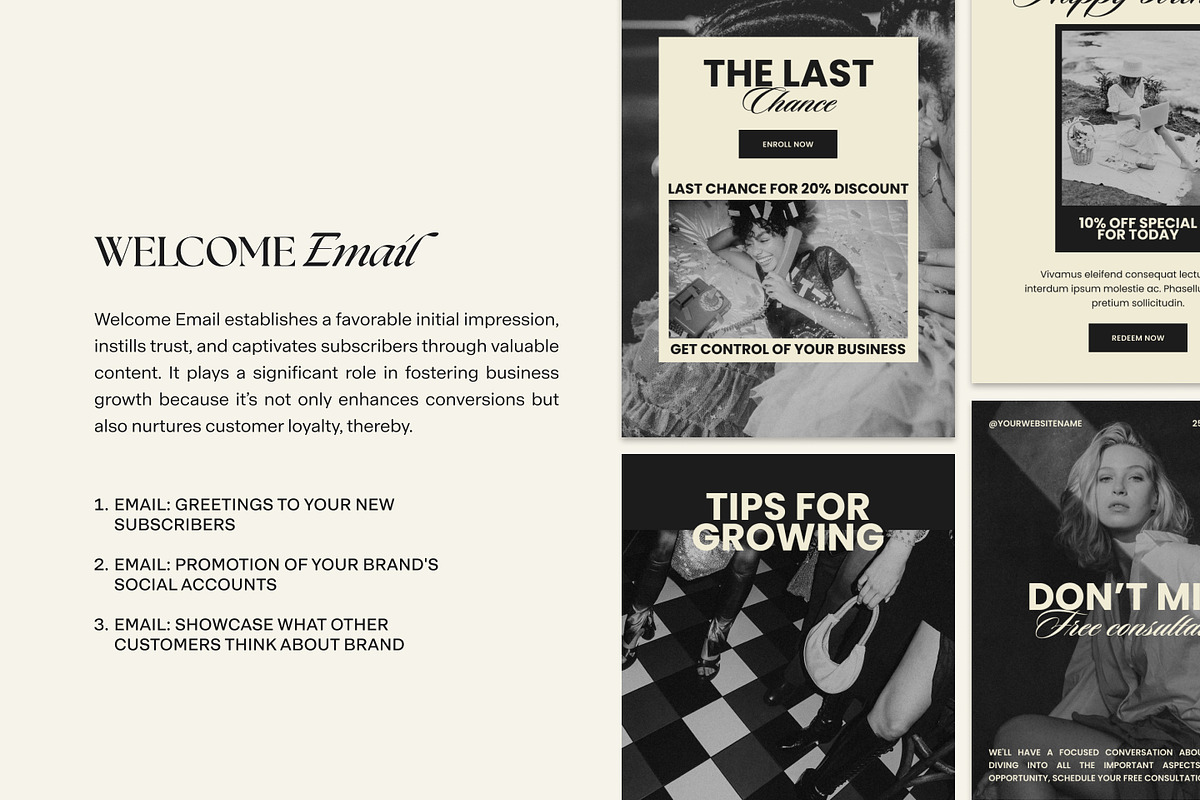 Cyllene | Canva Email Templates, an Email Template by Lavinia Visuals (Photo 4 of 9)