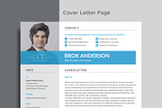 Modern Resume/CV Template, a Resume Template by Proper_media (Thumbnail 4 of 6)