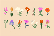 Blooming surface. Paper cut flowers, an Object Graphic by My.Ordinarty (Thumbnail 6 of 16)
