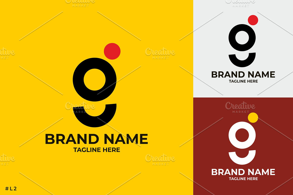 Letter G Logo - G Brand Logo, a Branding & Logo Template by designnprints (Photo 1 of 4)