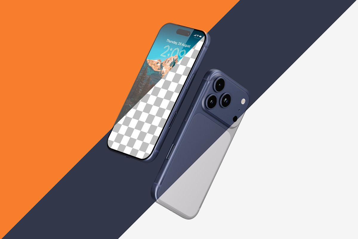iPhone 17 Pro Mockup, a Product Mockup by itefan Studio (Photo 3 of 3)