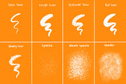 Monster Textured Procreate Brushes, a Brush Add-On by On the Mark Designs (Thumbnail 3 of 7)