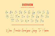 Mastilove Brush Handwritten Font, a Script Font by Rocket Template (Thumbnail 4 of 9)