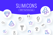 3300+ Slim Icons Mega Bundle, an Outline Icon by P.F. Creative Lab (Thumbnail 1 of 6)