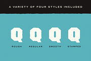 Old Elm Font, a Slab Serif Font by GhostlyPixels (Thumbnail 3 of 5)
